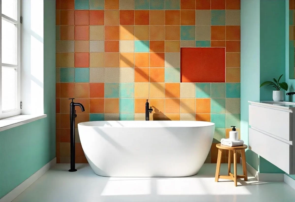 Small Bathroom Tiles Design Ideas