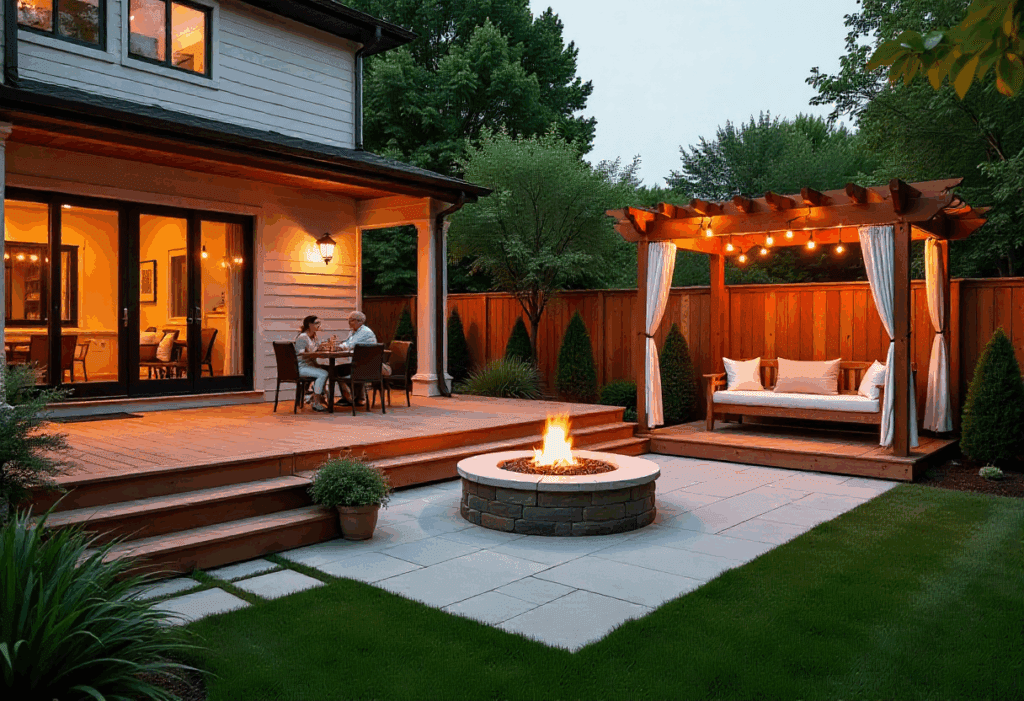 best backyard makeover ideas if you prefer social gatherings
