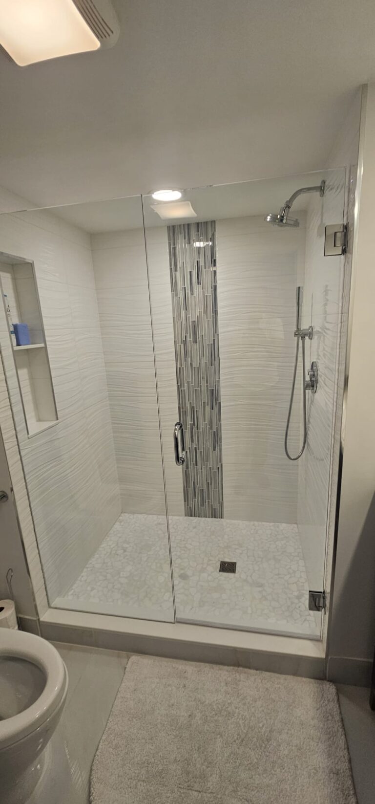 bathroom patio and shower