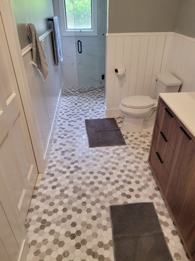 bathroom patio construction