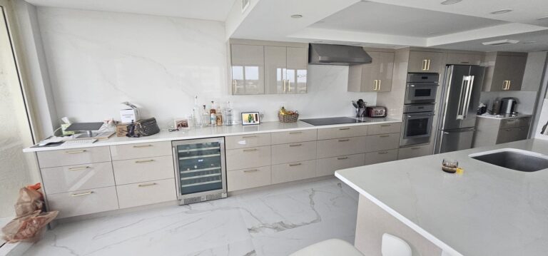 custom cabinets in kitchen