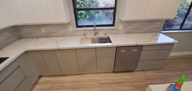 new kitchen construction