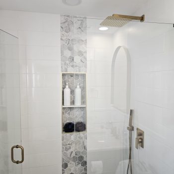 bathroom remodel shower glass