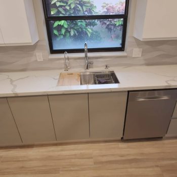 new kitchen construction